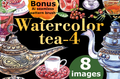 Watercolor tea-4