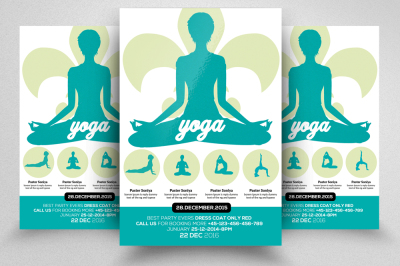 Yoga Center Flyer Template