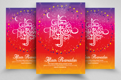 Ramadan Kareem Flyer Template