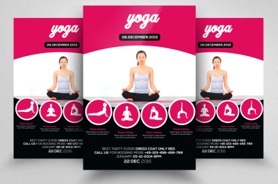 Yoga Center Flyer Template