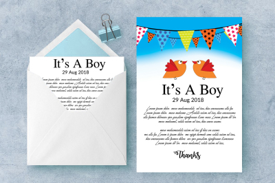 Baby Shower Flyer Template