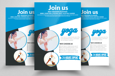 Yoga Center Flyer Template