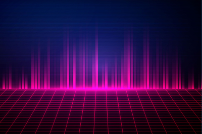 Abstract equalizer background