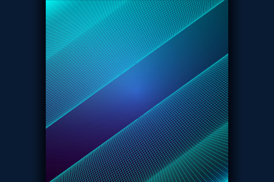 Futuristic background 80s style