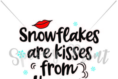 snowflakes ae kisses from heaven