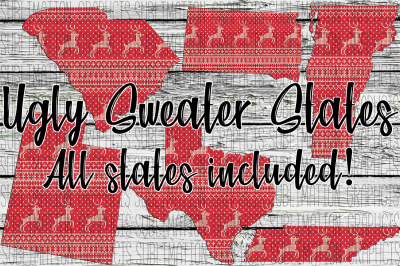 Ugly Sweater States