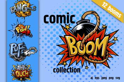 Cool comics explosions