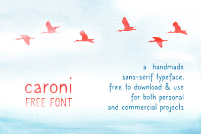 Caroni - A Handmade Typeface