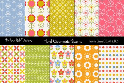 Floral Geometric Patterns