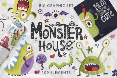 Monster House. Big graphic pack. 