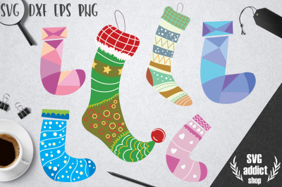 Download Christmas Stockings Svg Pack Free