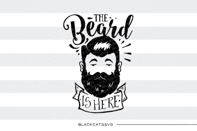  The beard is here - SVG file