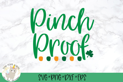 Pinch Proof SVG Cut File