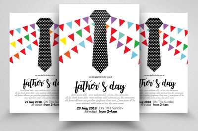 Fathers Day Flyer