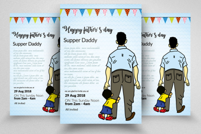 Fathers Day Flyer