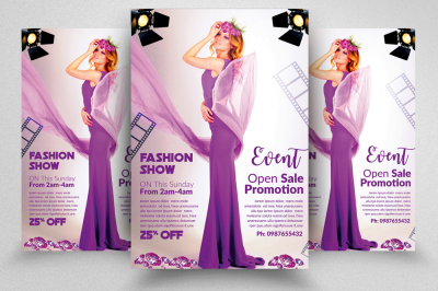 Fashion Flyer Template