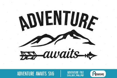 Download Free Download Adventure Awaits Svg Mountain Svg Travel Svg Svg Files For Cricut Free PSD Mockup Template