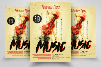 Music Night Flyer Template