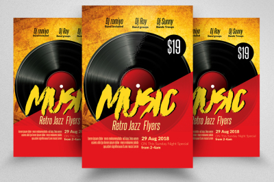 Music Night Flyer Template