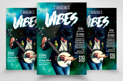 Music Night Flyer Template