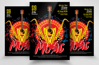 Musical Night Flyer