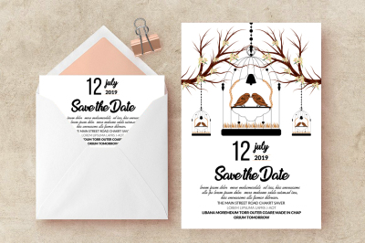 Save The Date Card Template