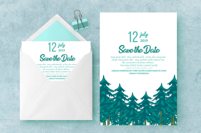 Save The Date Card Template