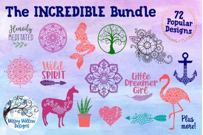 The Incredible Bundle - Mandala SVG Cut Files