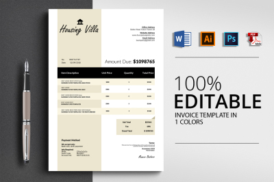 Invoice Word Template