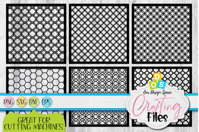 Stencil Bundle SVG, PNG, DXF and EPS files