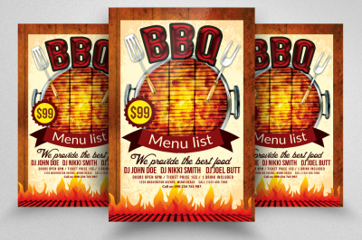 BBQ Flyer Template