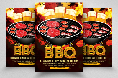 BBQ Flyer Template