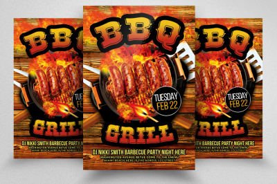 BBQ Flyer Template