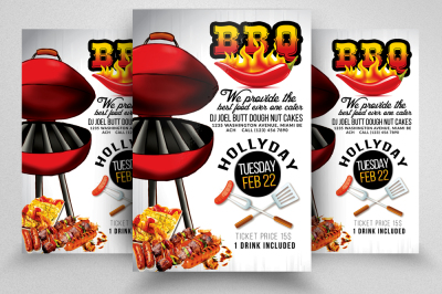 BBQ Flyer Template