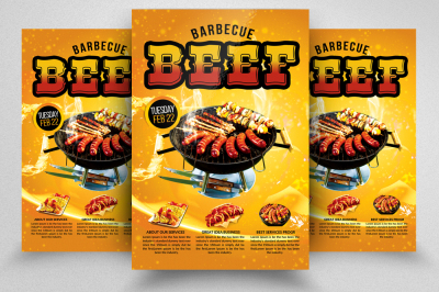 BBQ Flyer Template