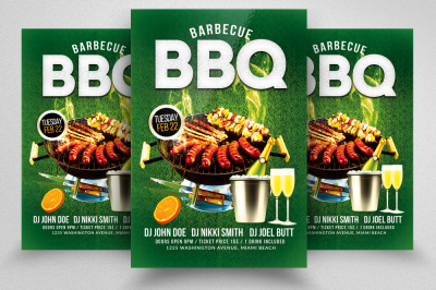 Barbecue Party Flyer