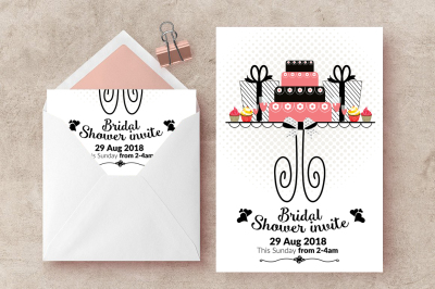 Bridal Shower Invitation Flyer