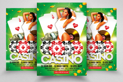 Casino Flyer Template