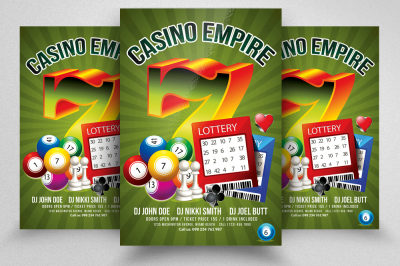 Casino Flyer Template