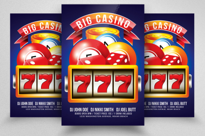 Casino Flyer Template