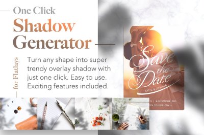 Shadow Generator for Flatlays