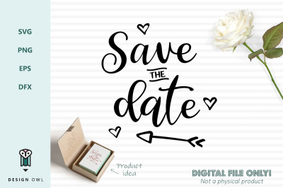 Save the date - SVG file
