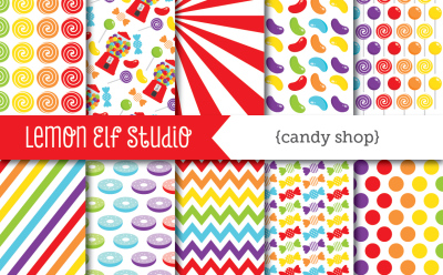 Candy Shop-Digital Paper (LES.DP05A)