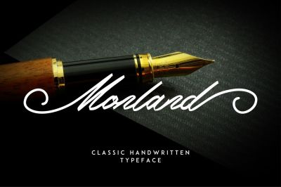 Monland Script | Classic Handwritten