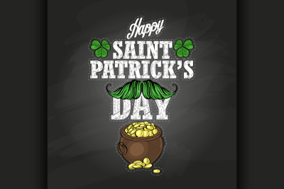 Sticker for Saint Patricks Day