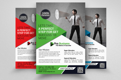 Advertisement Company Flyer Template