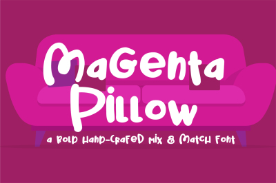 PN Magenta Pillow