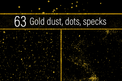 Gold Dust, Dots and Specks