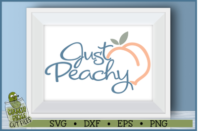 Just Peachy SVG