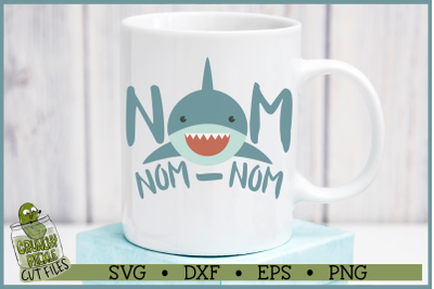Nom Nom Shark SVG